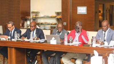 المصري بالأبيض وبلاك بولز بالوردي، تفاصيل الاجتماع التنسيقي لمباراة الفريقين بالكونفدرالية (صور)