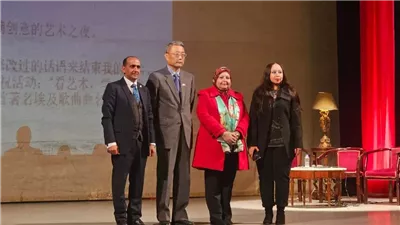 تنظبم صالون ثقافى وفني صيني بأوبرا الإسكندرية 