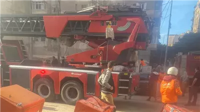 السيطرة على حريق شقة سكنية بشارع ونجت في الإسكندرية