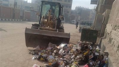رفع 85 طن مخلفات وتراكمات قمامة بأسيوط 