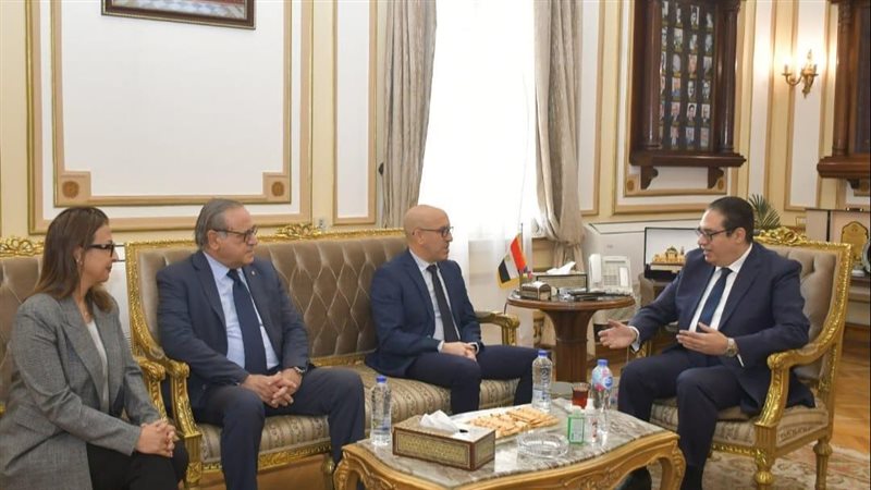 عبد الصادق يستقبل