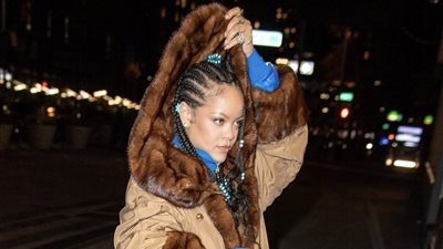 ريهانا تسجل أغاني ألبومها القادم (صور)