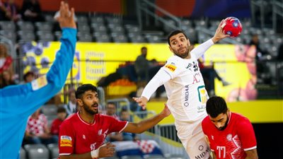 منتخب مصر يواجه كرواتيا بالزي الأسود في بطولة العالم لليد