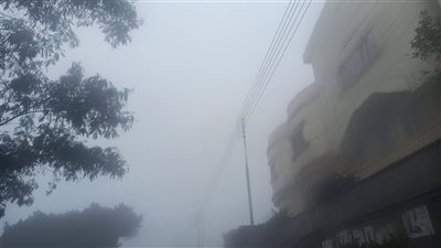 تؤدى إلى انخفاض الرؤية الأفقية، تحذير من الشبورة الكثيفة غدا