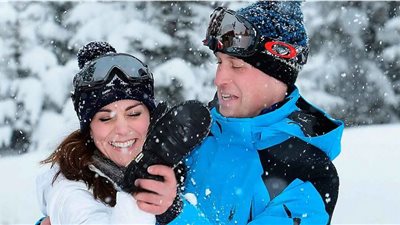 إجازة هادئة في جبال الألب، الأميرة كيت وعائلتها في رحلة سرية