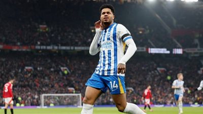الدوري الإنجليزي، مانشستر يونايتد يسقط على ملعبه أمام برايتون 