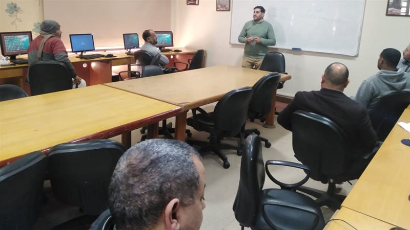 تدريب بمكتبة دمنهور