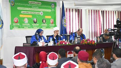 وزير الأوقاف يناقش رسالة دكتوراة في الآداب بجامعة دمنهور ويوجه نصيحة مهمة لطلاب العلم 