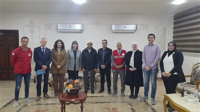 لزيادة تدفق المساعدات لغزة، محافظ شمال سيناء يستقبل المنسق المقيم للأمم المتحدة في مصر