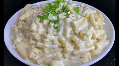  طريقة عمل مكرونة وايت صوص، أسرع طبق للغداء