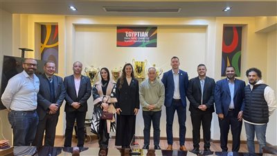 مجلس الريشة الطائرة يزور اللجنة البارالمبية قبل انطلاق بطولة مصر الدولية