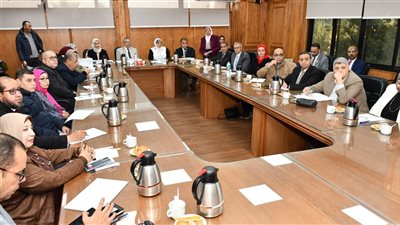 جامعة القناة تبدأ إعداد الخطة الاستراتيجية التعليمية تماشيًا مع رؤية مصر 2030