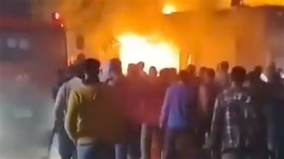 انفجار أسطوانة غاز داخل محمصة بالإسكندرية 