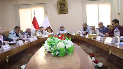 حصر أصول الدولة وملامح الخطة الاستثمارية وقرى حياة كريمة على مائدة نائب محافظ الوادي الجديد