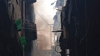 لجنة هندسية لمعاينة عقار درب البرابرة المحترق 