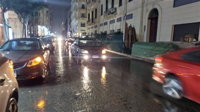 نوة قاسم، طوارئ في الإسكندرية بعد هطول أمطار متوسطة (صور) 