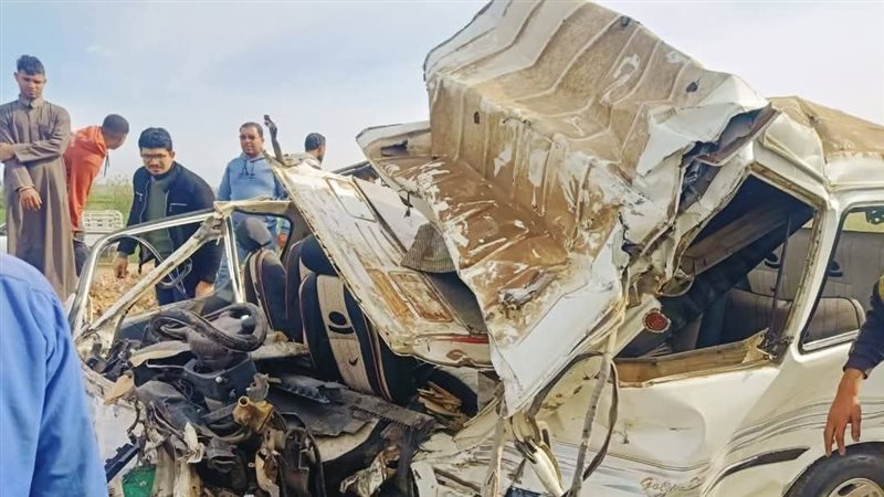 اللقطات الأولى لحادث