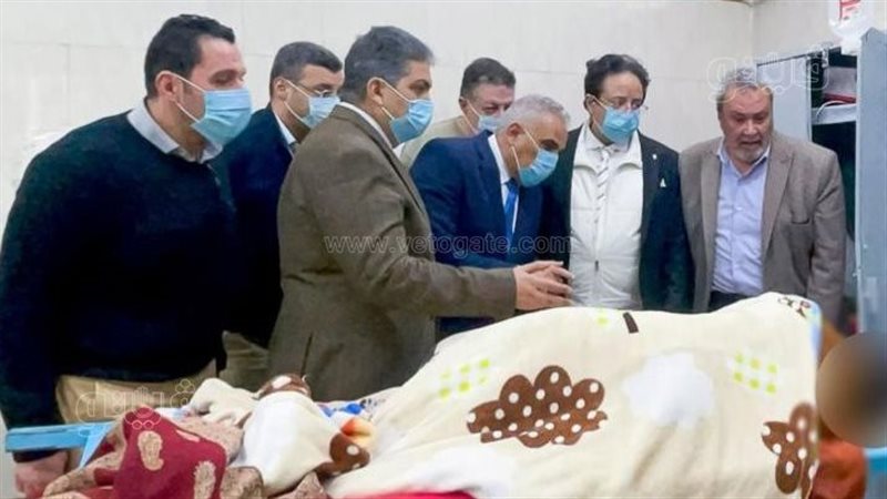 رئيس جامعة طنطا يطمئن