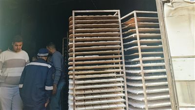 إخماد حريق مصنع حلويات في القليوبية (صور)