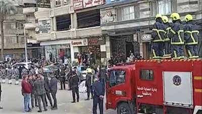 استعدادات الجنازة العسكرية للعقيد فتحي سويلم بمسقط رأسه في المنصورة (صور)