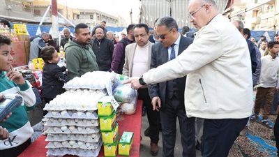 للمرة السابعة، افتتاح سوق اليوم الواحد بالشرقية وإقبال كبير من المواطنين