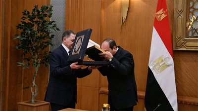 السيسي يشهد حفل عيد الشرطة الـ 73 (صور)