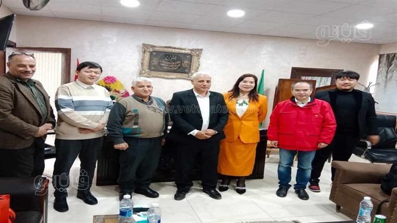 وفد صيني يزورالشرقية،