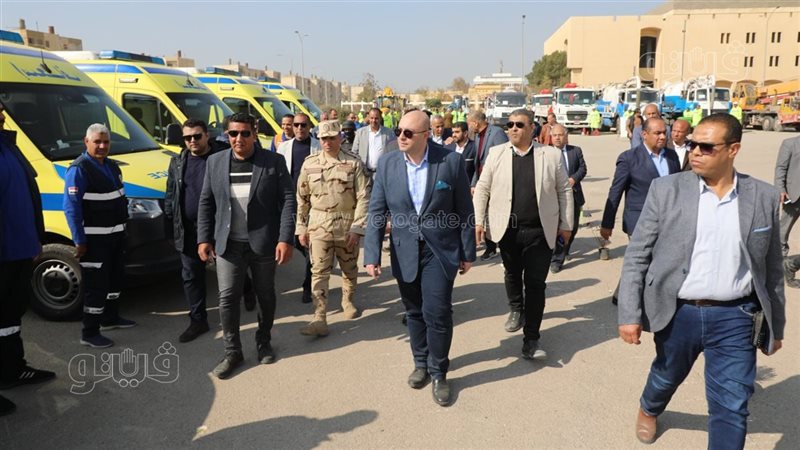محافظ بني سويف يتفقد