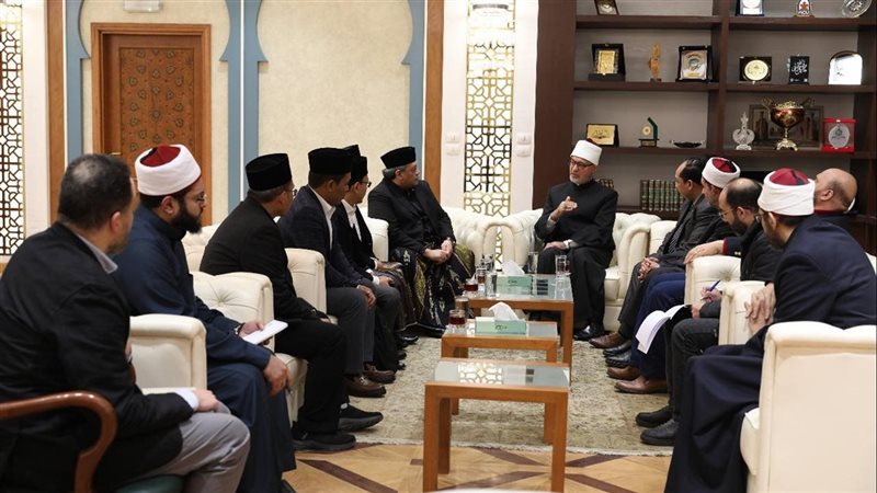 مفتي الجمهورية يستقبل