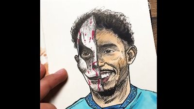 على طريقة الجوكر، مانشستر سيتي يرحب بعمر مرموش (فيديو)