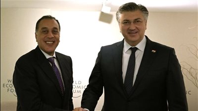 رئيس الوزراء لنظيره الكرواتي: مستعدون لتوفير العمالة الماهرة لبلدكم 