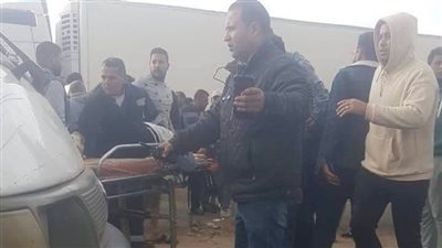 إصابة 5 أشخاص فى حادث تصادم بالوادي الجديد