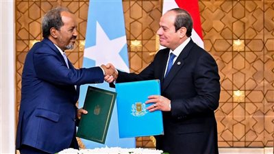 تفاصيل المباحثات المصرية الصومالية بالاتحادية (صور)