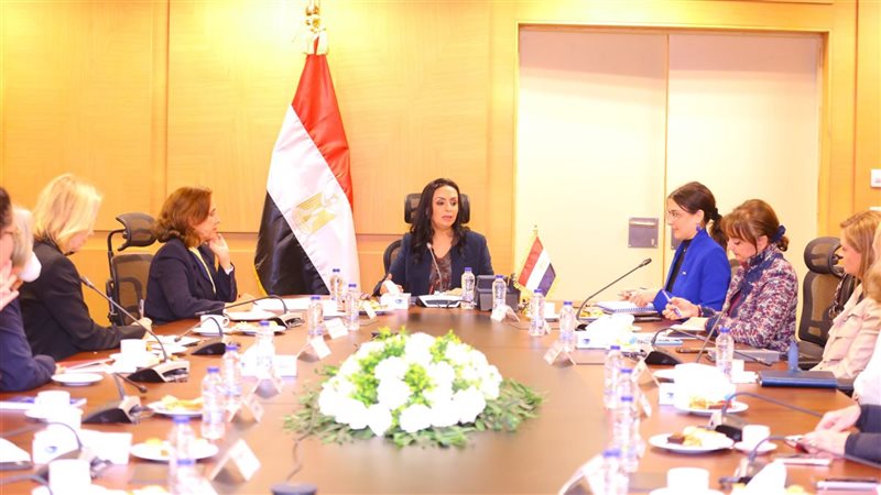 مايا مرسي وزيرة التضامن