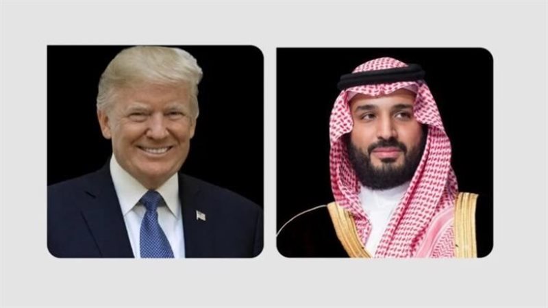 بن سلمان وترامب،