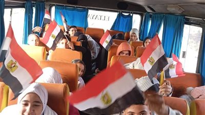 قرية بالقليوبية تنظم رحلة بـ 45 أتوبيسا إلى معرض الكتاب (صور)