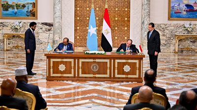 5 معلومات عن تطورات التعاون العسكري والأمني بين مصر والصومال 
