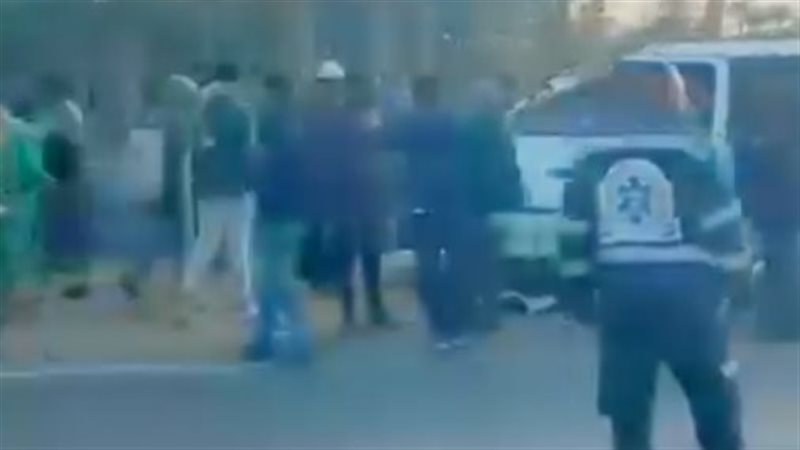 حادث وصلة دهشور في