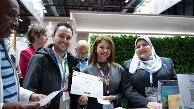 الآثار تقدم رحلات طيران وإقامة مجانية لزائري الجناح المصري في معرض السياحة بإسبانيا