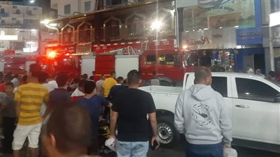 المعمل الجنائي: انفجار أسطوانة بوتاجاز وراء حريق مطعم تحت التجهيز في السلام