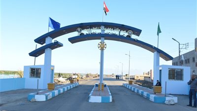 الانتهاء من تركيب منظومة كاميرات مراقبة ومكاتب إدارية بمدخل طريق الحزام الآمن بالمطرية 