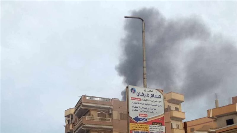 حريق شقة سكنية في