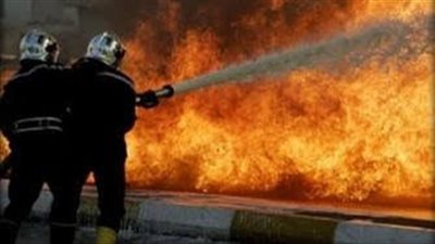 السيطرة على حريق شب في كشك بقالة بميدان لبنان