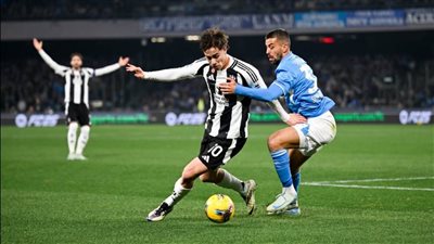 الدوري الإيطالي، يوفنتوس يتقدم أمام نابولي بهدف مواني بالشوط الأول 