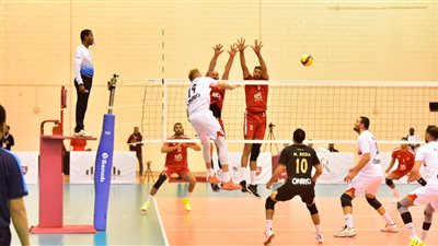 ديميتري لاعب الزمالك أفضل لاعب في البطولة العربية للكرة الطائرة