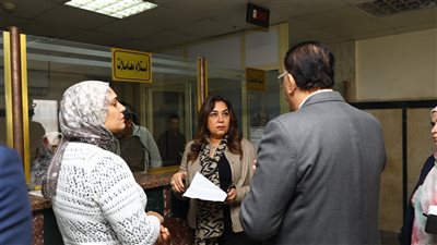 جولة مفاجئة لوزيرة التنمية المحلية على حي مصر القديمة لمتابعة سير العمل بالمركز التكنولوجي
