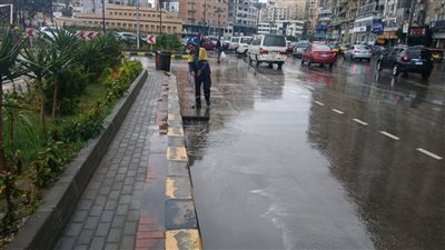 10 صور ترصد سوء الأحوال الجوية في الإسكندرية 