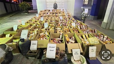 ضبط 20 ألف صاروخ ومجموعة من الألعاب النارية بحوزة طالب بالمنوفية