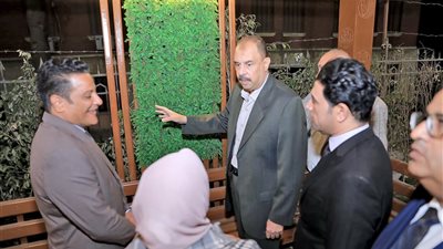 محافظ سوهاج يفتتح الحدائق العامة بميدان الثقافة بعد انتهاء أعمال التطوير والتجميل 