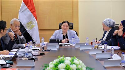 نائبة وزيرة التضامن تلتقي بعثة هيئة التعاون الدولي اليابانية 